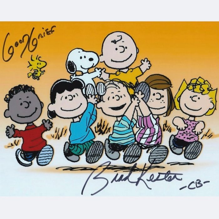 The Charlie Brown and Snoopy Show - Signed by Brad Kesten (Charlie Brown)