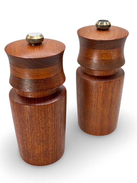 Dane Wood - - Falle Uldall - 盐和胡椒瓶 (2) - 木材（柚木）