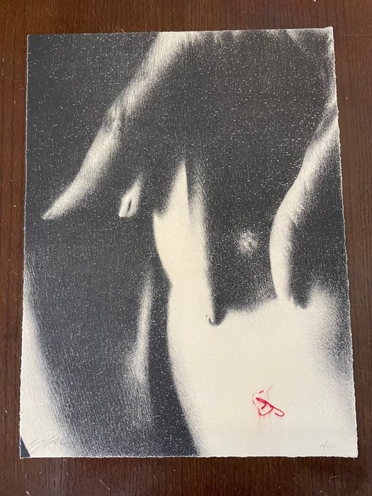 Omar Galliani (1954) - La figlia era nuda - 1 foglio