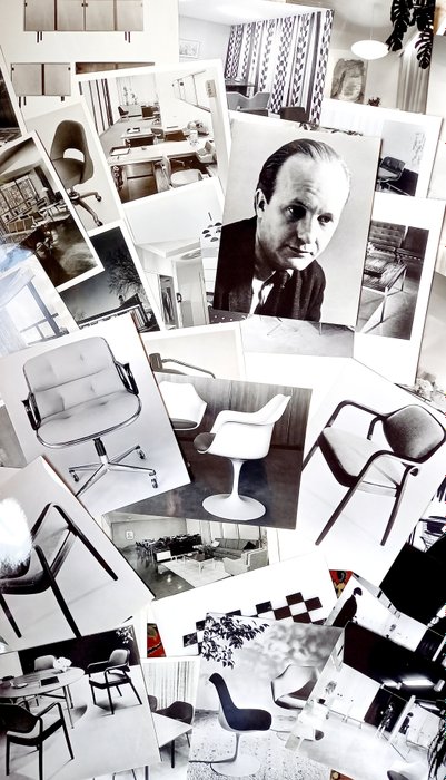 KNOLL - Rare and huge picture collection of Knoll design furniture