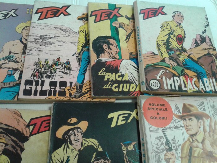 Tex nn. 100/110 da lire 200 sequenza - 11 Comic