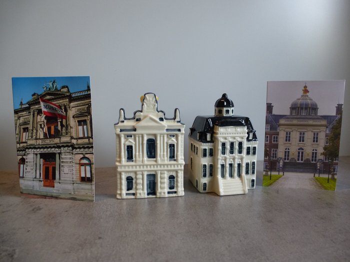 Figura miniatura - Duas casas KLM Bols nº 86 e 100 (edição de aniversário) com ingressos introdutórios