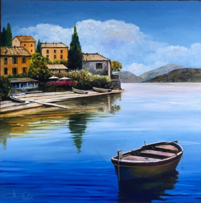 Mirko Morelli (1953) - Il gioiello del lago di Como Varenna