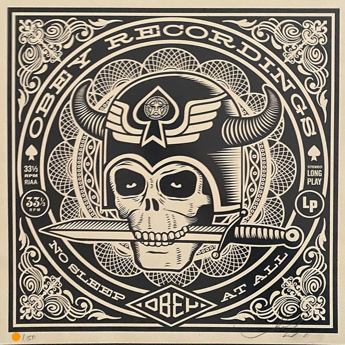 Shepard Fairey (OBEY) (1970) - No Sleep At All (Party At The Moontower)