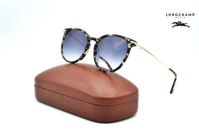 Longchamp - Paris LO646S 227 - Acetate & Gold Metal Design - Gradient Lenses - *New* - Gafas de sol