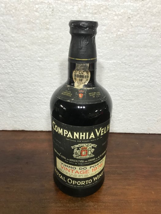 1978 Real Companhia Velha - Douro Vintage Port - 1 Flaske (0,75L)