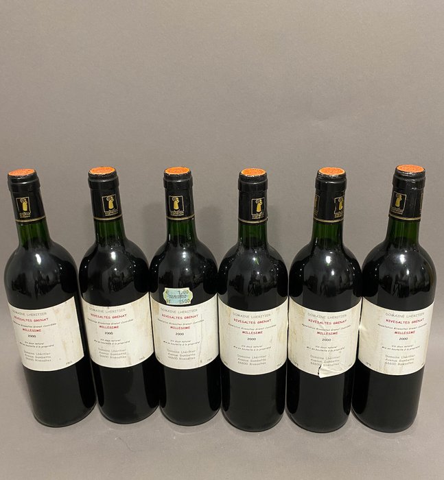 2000 Domaine Lheritier, Rivesaltes Grenat - 鲁西永 - 6 Bottles (0.75L)