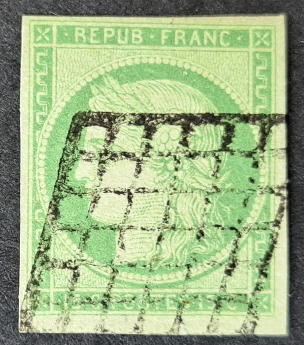 Franța 1849 - Capul Ceres - Michel 2a grün
