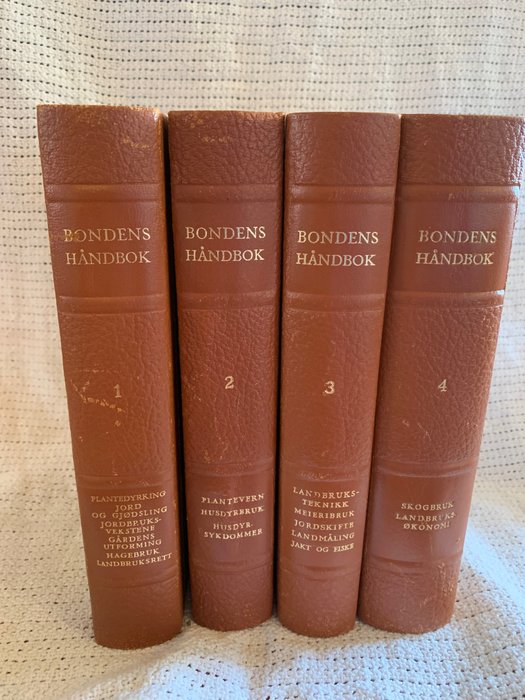 H. Heiberg, H. Hvidsten - Bondens Håndbok - «The Farmers Handbook» - 1955-1955