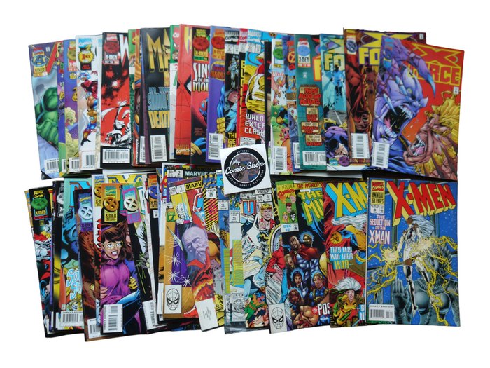 Marvel - Various series - no doubles - 50 Comic collection - Första upplagan