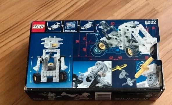 Lego - Technic - 8022 - Lego technic 8022 VINTAGE - 1990-2000