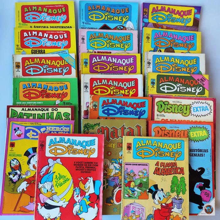 Almanaque Disney - Portuguese Disney magazines - 20 Comic