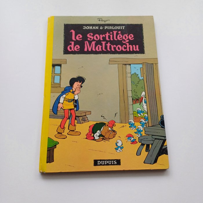 Johan et Pirlouit T13 - Le Sortilège de Maltrochu - C - 1 Album - Primera edición - 1970