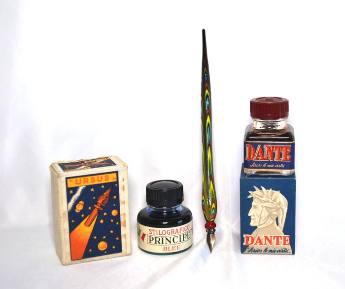 主題系列 - 鋼筆、筆尖和墨水瓶 - Ursus, Dante