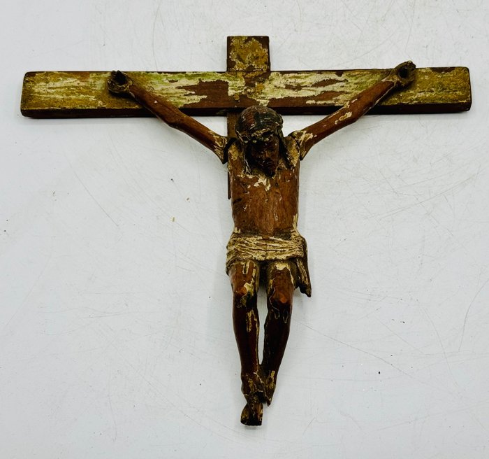 (十字架状)耶稣受难像 - 巴洛克风格 - 木 - 1650-1700年
