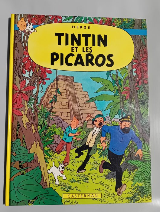 Tintin T23 - Tintin T23 - Tintin et les Picaros (C1) + Page 22bis - C - 1 Album - Ensipainos - 1976