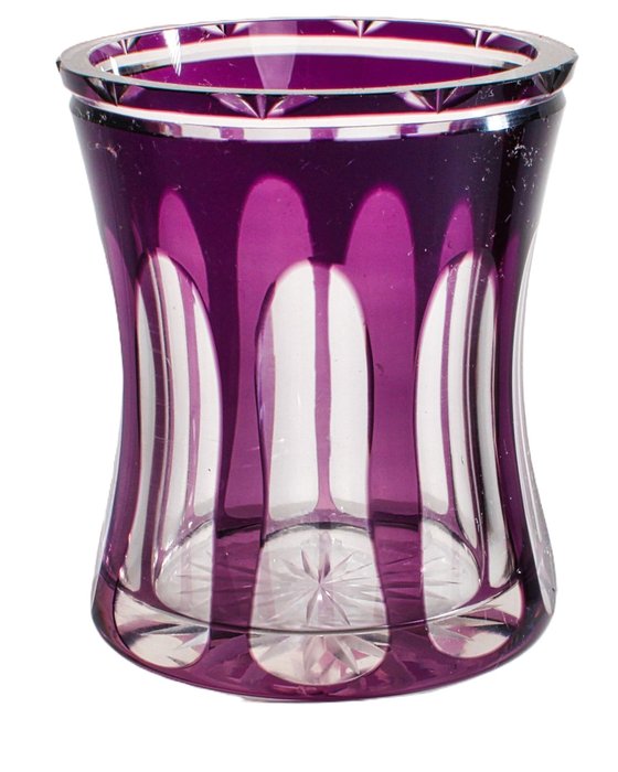 Val Saint Lambert - Vase -  Modell 'FAKIR'  - Handgelepen aus Kristallglas