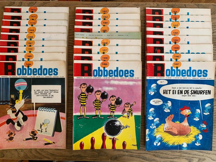 Robbedoes Magazine - Nr 1447-1472 - 26 Spirou - du Journal de Spirou 26 pezzi mini-storia con pezzi giunti - 1966