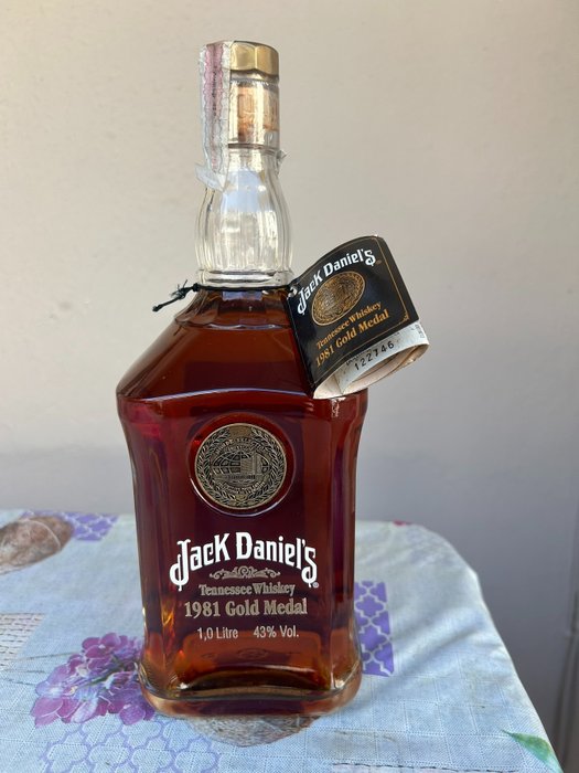 Jack Daniel's - 1981 Gold Medal  - 1,0 l