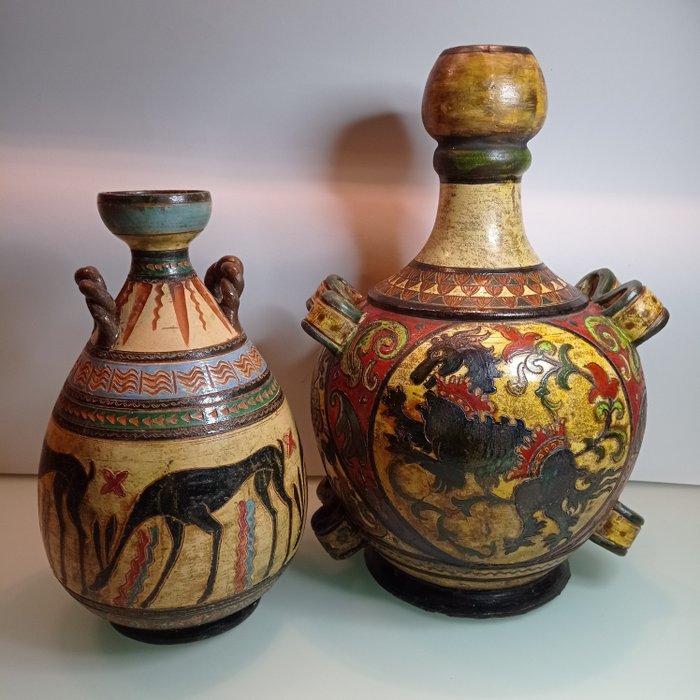 Montopoli Arno - 花瓶 (2)  - Terracotta