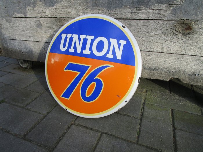 Union 76 - Schild - Emaille