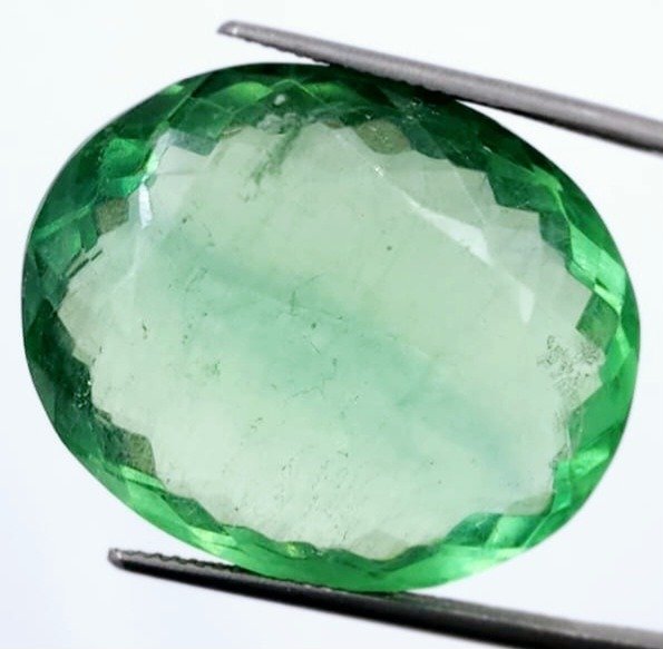 verde giallastro Fluorite - 67.45 ct