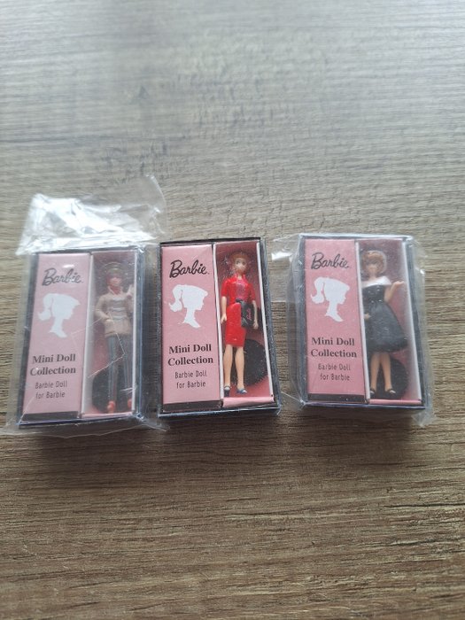 Mattel  - Lalka Barbie Barbie Mini Doll Collection 3 set - 2000-2010