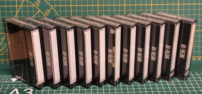 Sony - Metal XR 90/100 tipo IV - Cassete de áudio sem gravação