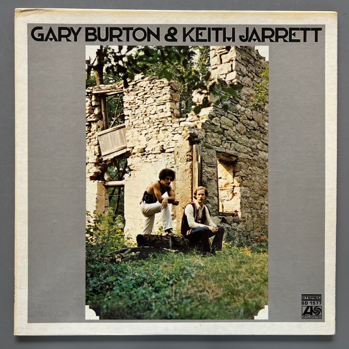 Gary Burton & Keith Jarrett - Keith Jarrett & Gary Burton (PR pressing) - Yksittäinen vinyylilevy - 1971