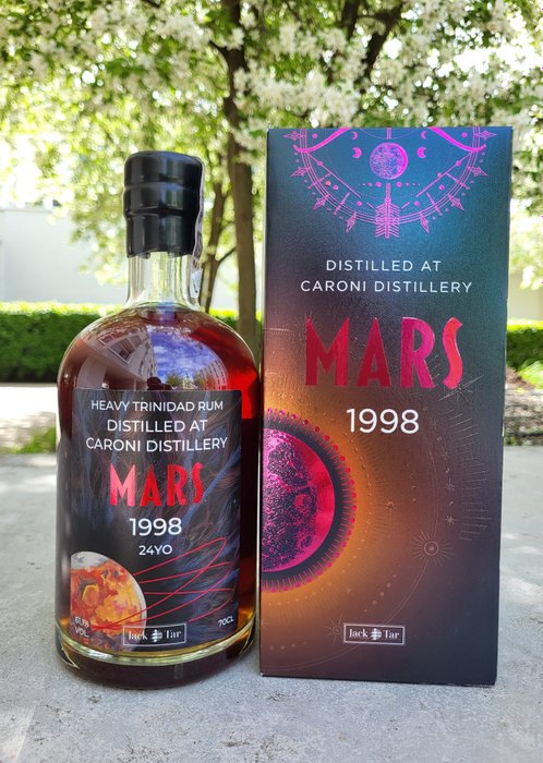 Caroni 1998 24 years old Jack Tar - Mars - Heavy Trinidad Rum Cask no. 2185  - b. 2023 - 70cl