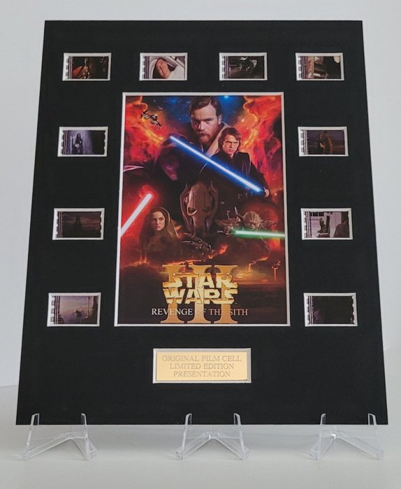 Star Wars Episode III: Revenge of the Sith - Framed Film Cell Display with COA