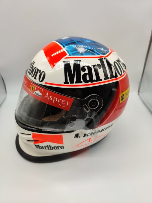 Michael Schumacher - 1997 - Nachbildung eines Helms 