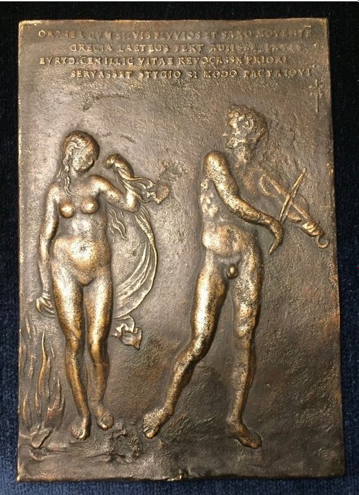 Naar Peter Vischer (1487-1528), Nuremberg - Plaquette - Bronze