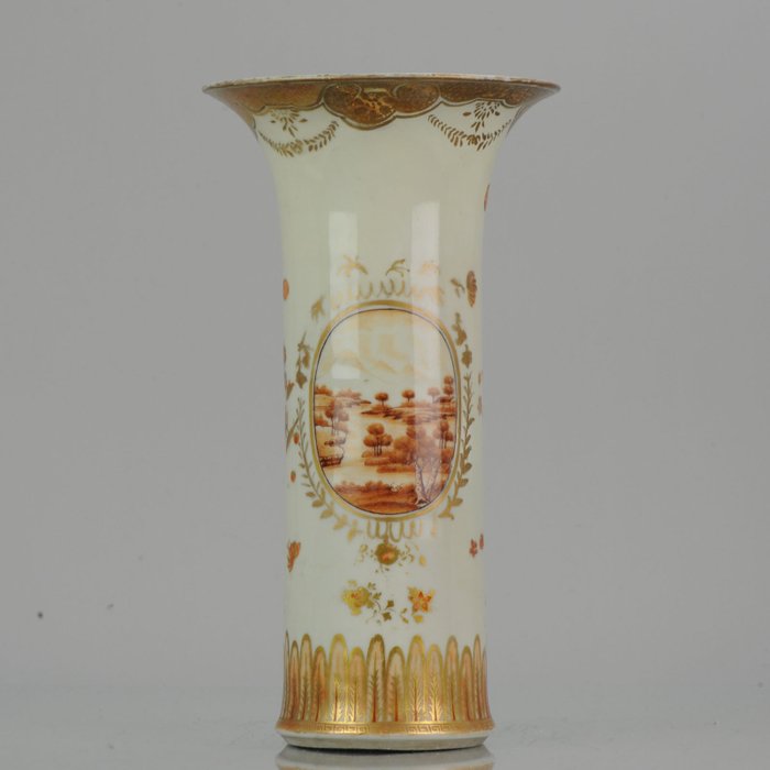 花瓶 - 瓷 - 中国 - Qing Dynasty (1644-1911)