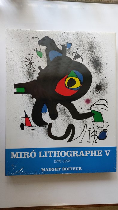 Joan Miro - Miro lithographe V - 1992