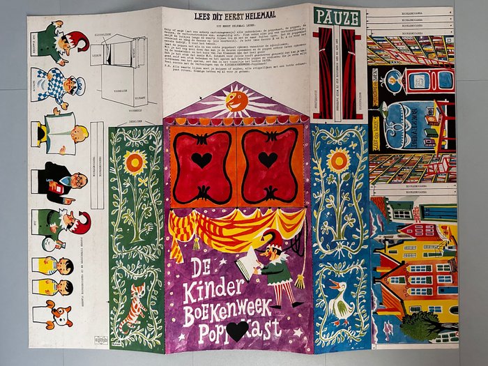 Poppenkast - Kinderboekenweek - 1960