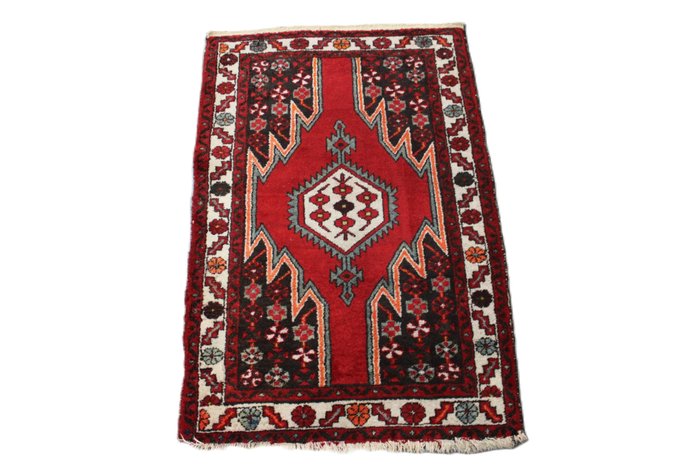 Mazlaghan - Długi wąski dywan - 124 cm - 84 cm