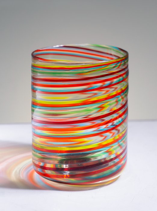 Murano - 燒杯 - 帶桶的“Goto” - 玻璃
