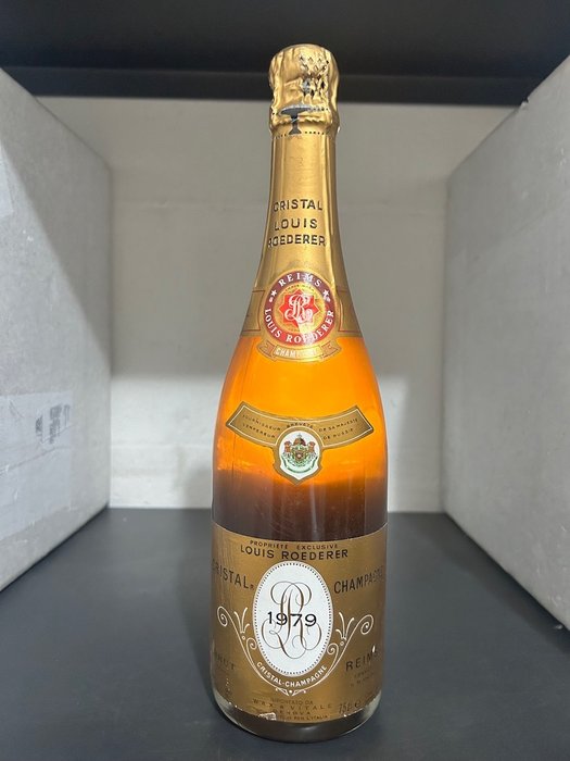 1979 Louis Roederer, Cristal - Champagne Brut - 1 Garrafa (0,75 L)