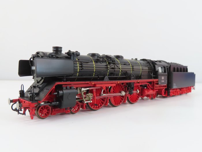 Roco H0 - 43359 - 連煤水車的蒸汽火車 (1) - BR 01 - DB