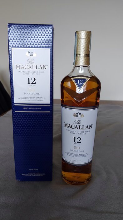Macallan 12 years old - Double Cask & Colour Collection - Original bottling  - 700毫升 - 2 瓶