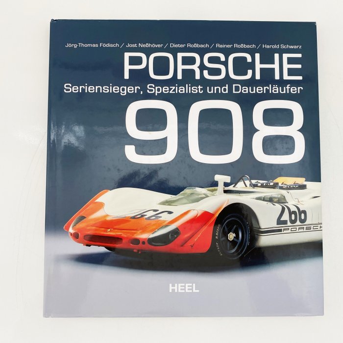 Porsche 908. - Seriensieger, Spezialist und Dauerläufer.