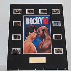 Rocky III – Framed Film Cell Display with COA