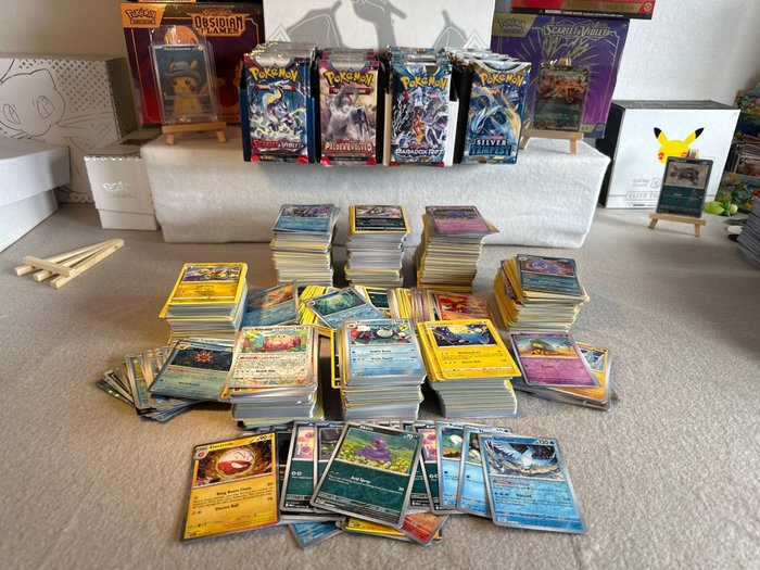 Pokémon Mixed collection - HUGE 1600+ BULK COLLECTION! REVERSE/HOLOS INCLUDED!