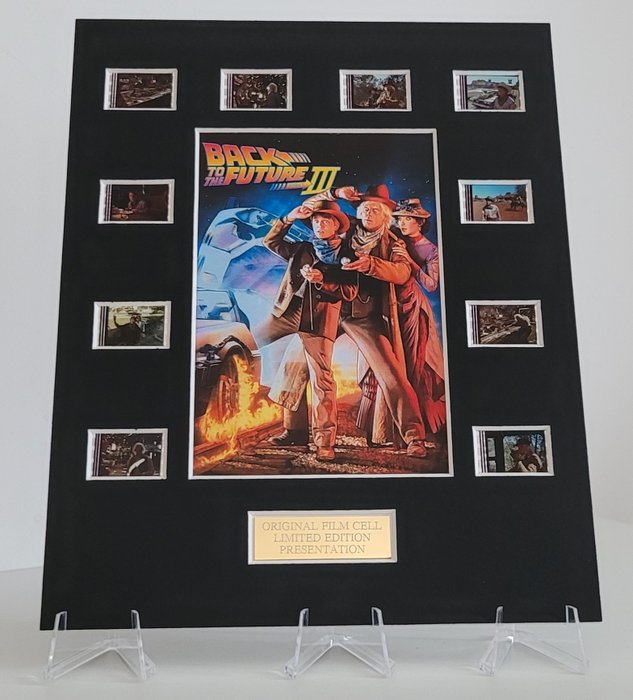 Back to The Future  3 - Framed Film Cell Display with COA