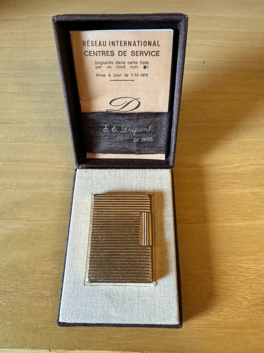 S.T. Dupont - Pocket lighter - Gold-plated