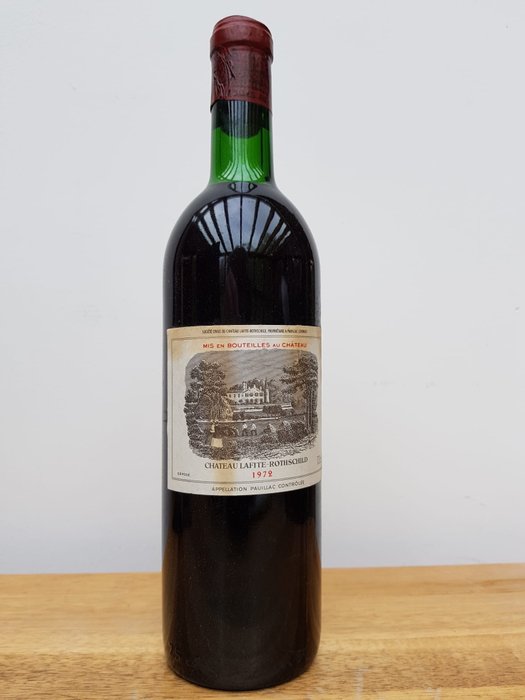 1972 Chateau Lafite Rothschild - 波雅克 1er Grand Cru Classé - 1 Bottle (0.75L)
