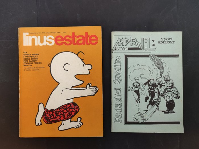Fantastici Quattro - Pre-Edizione - 2 Comic - Erstausgabe - 1966/1990