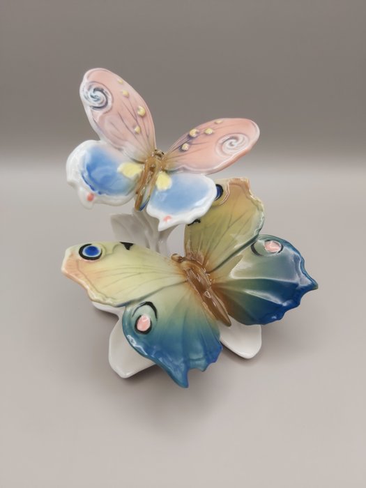 Karl Ens, Volkstedt - Figur - Schmetterlingspaar - Porzellan