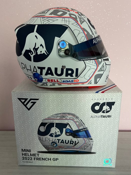 AlphaTauri - French GP - Pierre Gasly - 2022 - 1/2 Scale helmet 